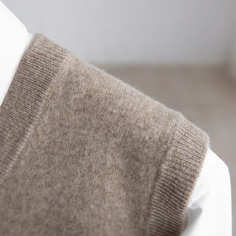Bellagio Fine Knit Men's Sweater Vest - detail image 9