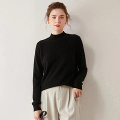 Livia Soft Knit Women's Sweater - Black