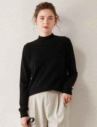 Livia Soft Knit Women's Sweater - Black