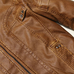Granite Ridge Leather Men's Jacket - detail image 5