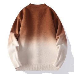 Men’s Cotton-Blend Ombre Knit Cardigan