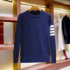 Luca Men's Sweater - Navy