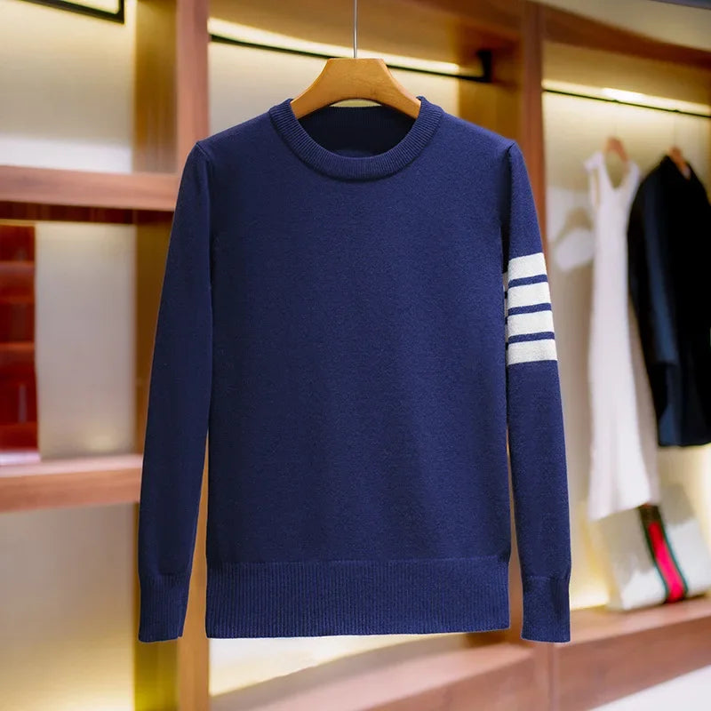 Luca Men's Sweater - Navy