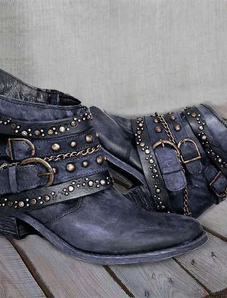 Women’s Vintage Western Ankle Boots