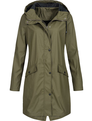 Women’s Hooded Long Jacket