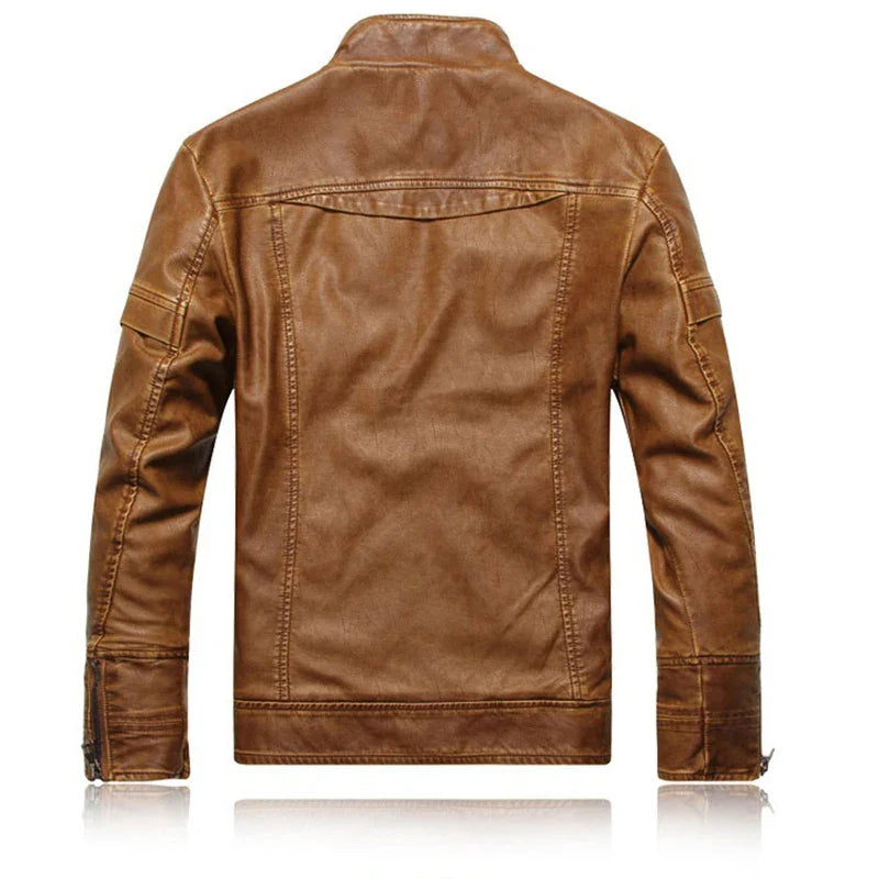 Granite Ridge Leather Men's Jacket - detail image 4
