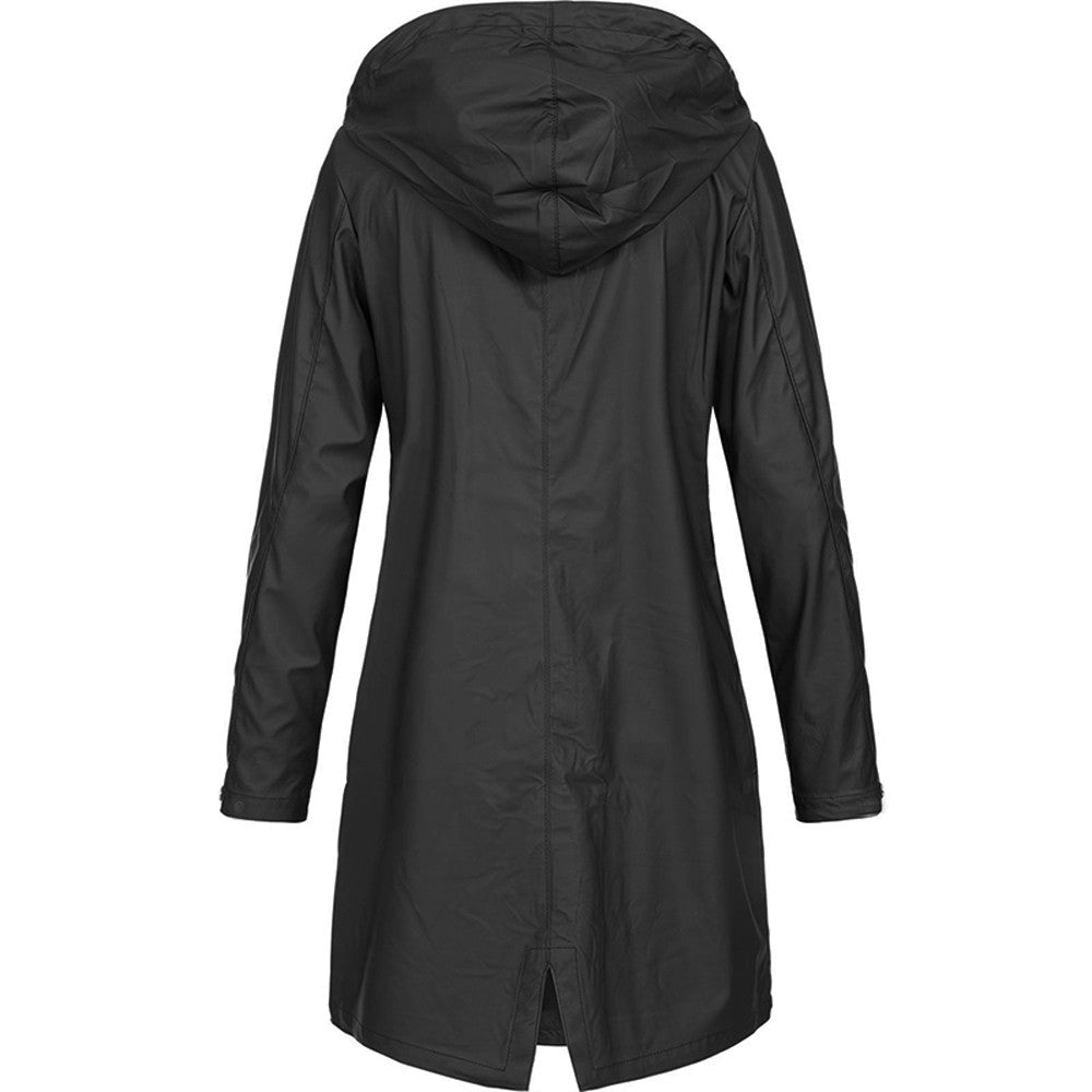 Women’s Hooded Long Jacket