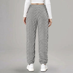 Women’s Patterned Cotton Drawstring Joggers