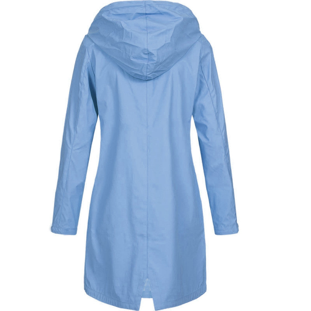 Women’s Hooded Long Jacket