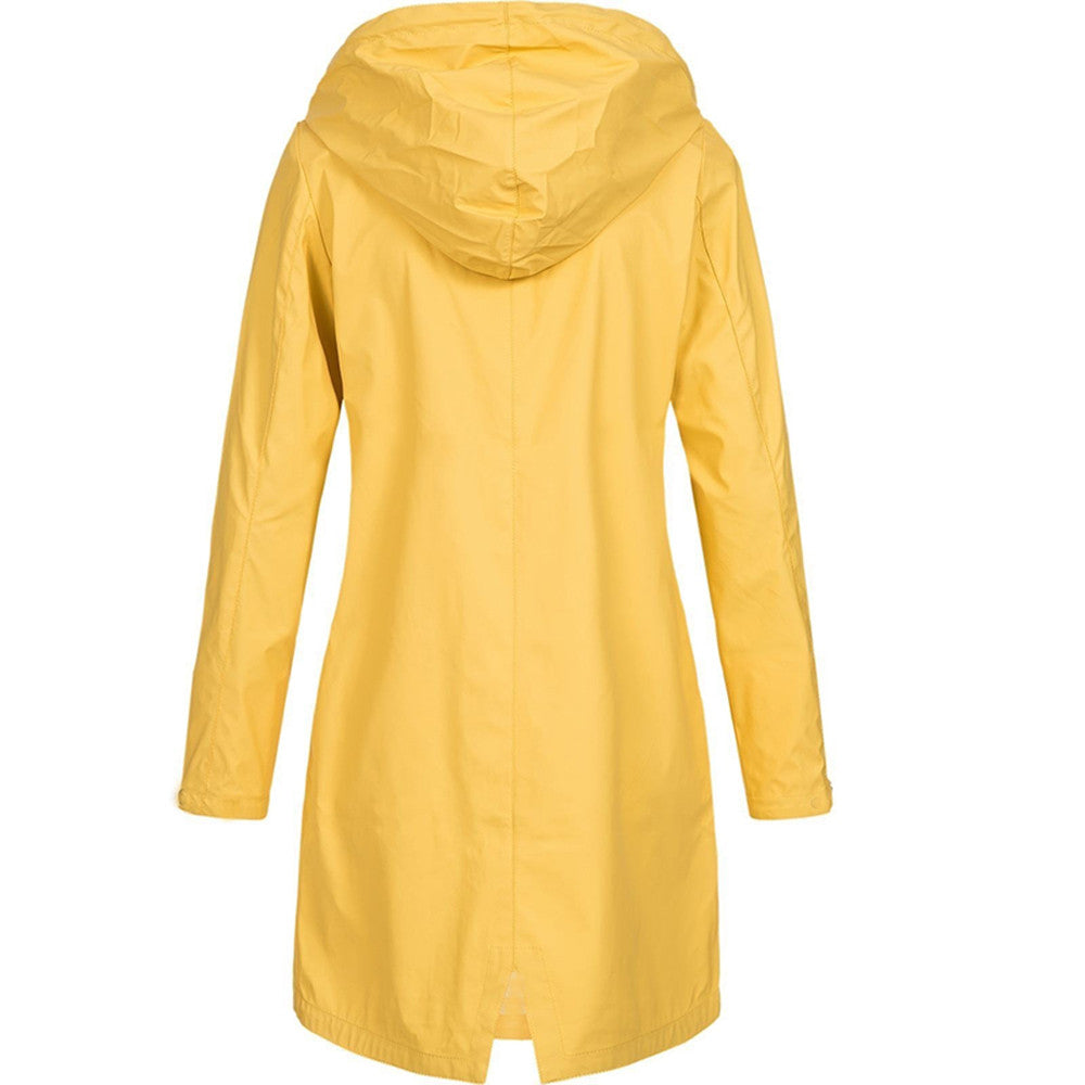 Women’s Hooded Long Jacket