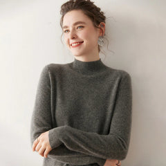 Livia Soft Knit Women's Sweater - Grey
