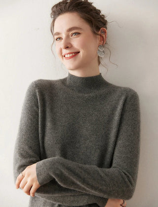 Livia Soft Knit Women's Sweater - Grey