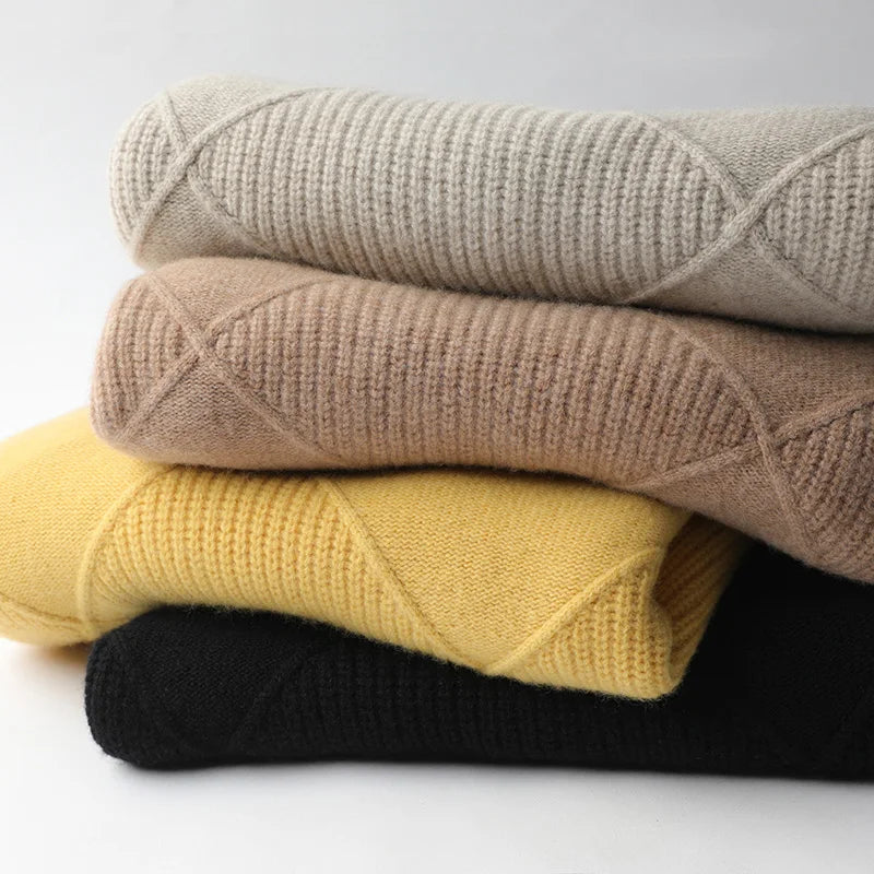 Women's Isla Ribbed Turtleneck Jumper - detail image 10
