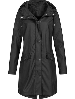 Women’s Hooded Long Jacket