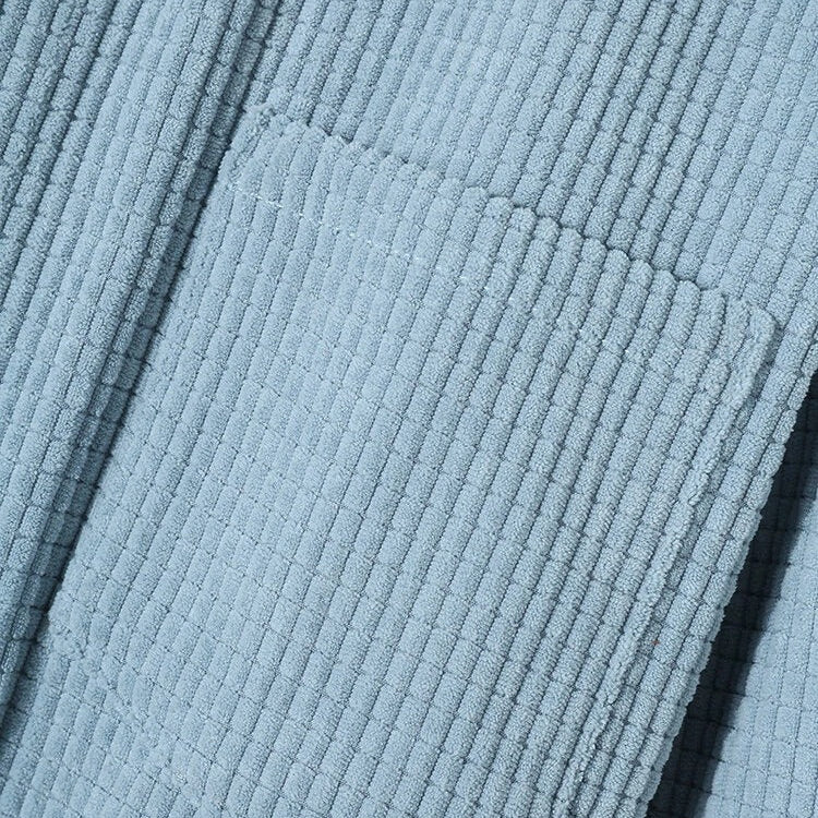 Bordeaux Hooded Cord Men's Sweater - detail image 10