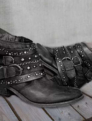 Women’s Vintage Western Ankle Boots