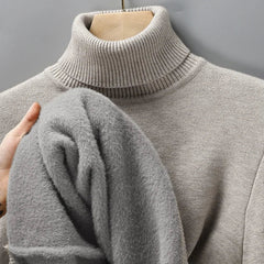 Men's Marcel Fine Knit Turtleneck Jumper - detail image 6