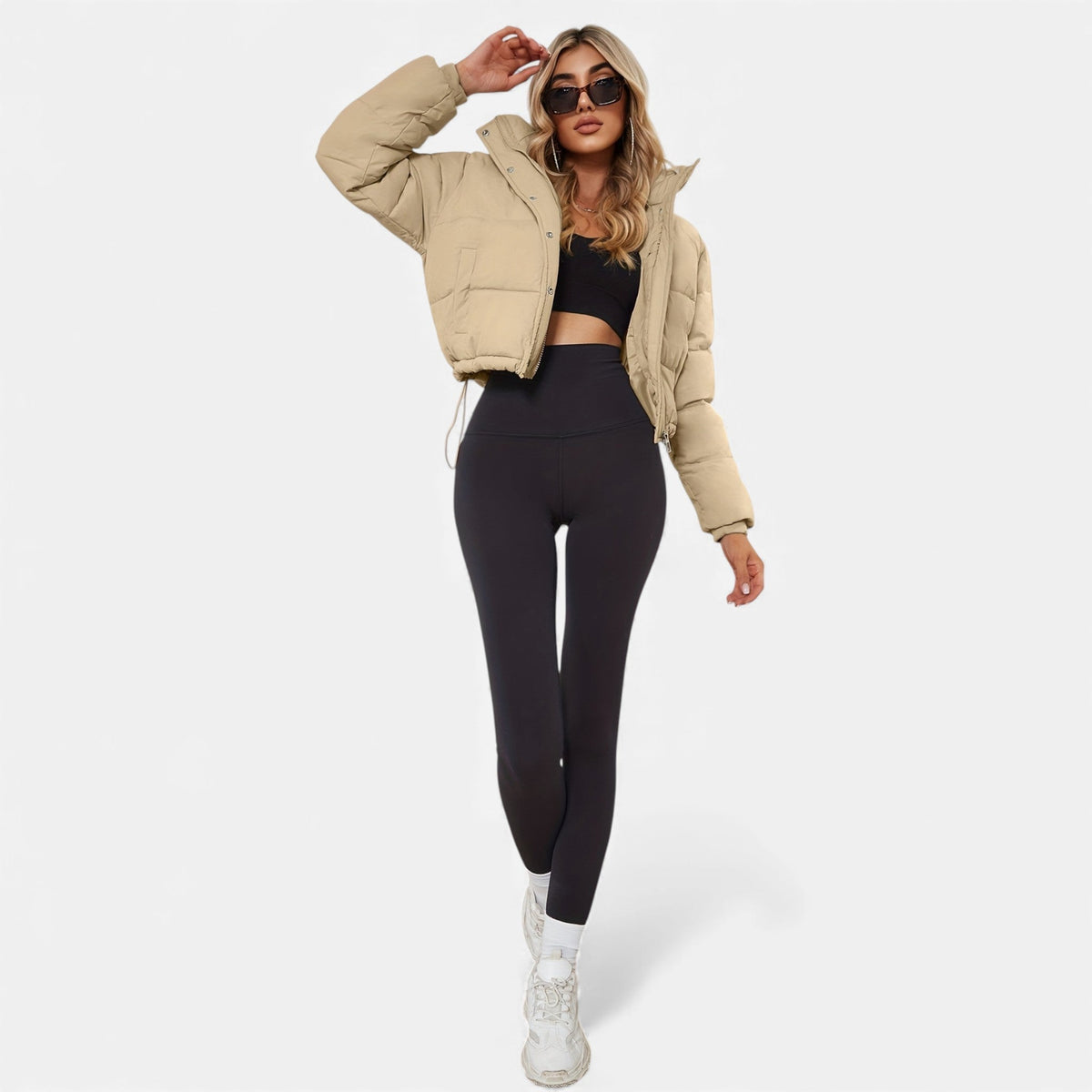 Women’s Cropped Puffer Jacket