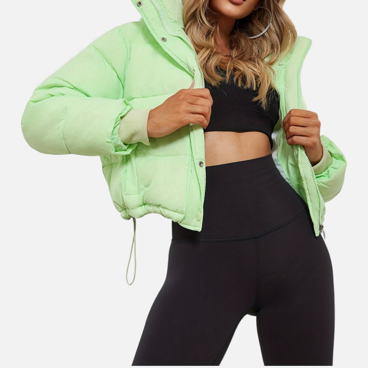 Women’s Cropped Puffer Jacket