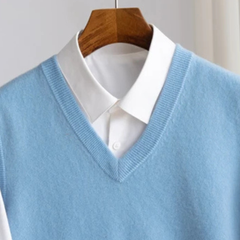 Bellagio Fine Knit Men's Sweater Vest - detail image 7