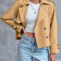 Women’s Cropped Trench Coat