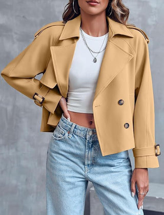 Women’s Cropped Trench Coat