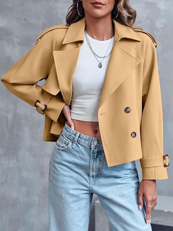 Women’s Cropped Trench Coat