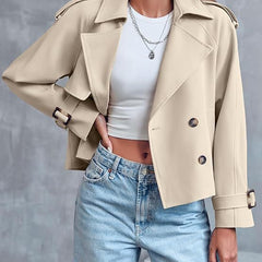 Women’s Cropped Trench Coat