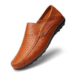 Men’s Leather-Look Loafers