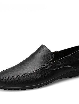 Men’s Leather-Look Loafers