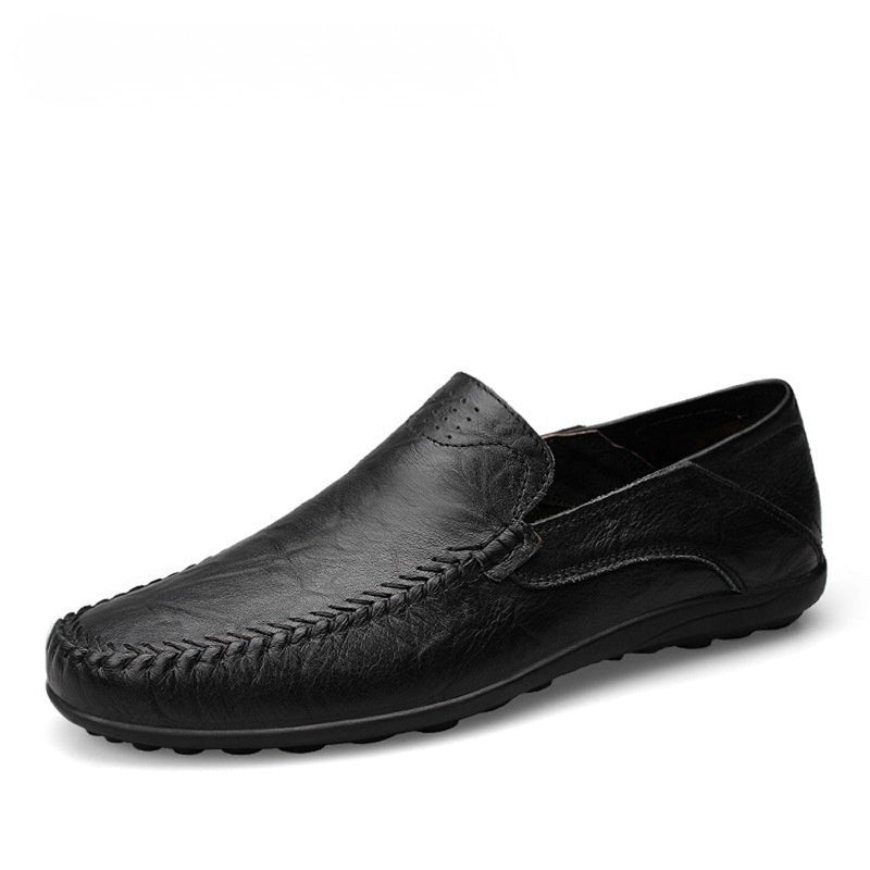 Men’s Leather-Look Loafers
