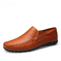 Men’s Leather-Look Loafers