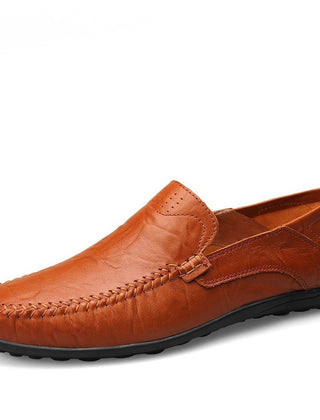 Men’s Leather-Look Loafers