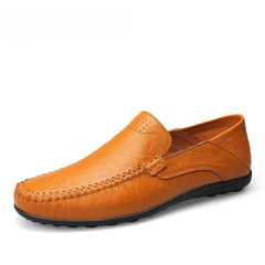 Men’s Leather-Look Loafers