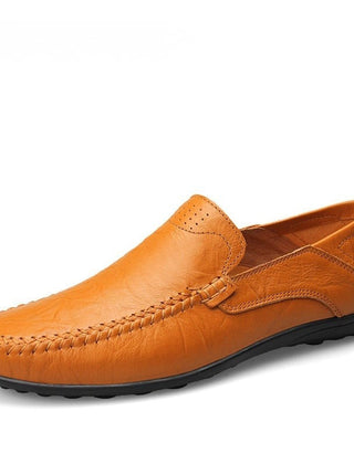 Men’s Leather-Look Loafers
