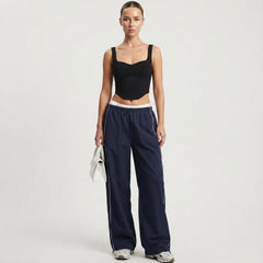 Women’s Baggy Track Trousers with Side Stripe