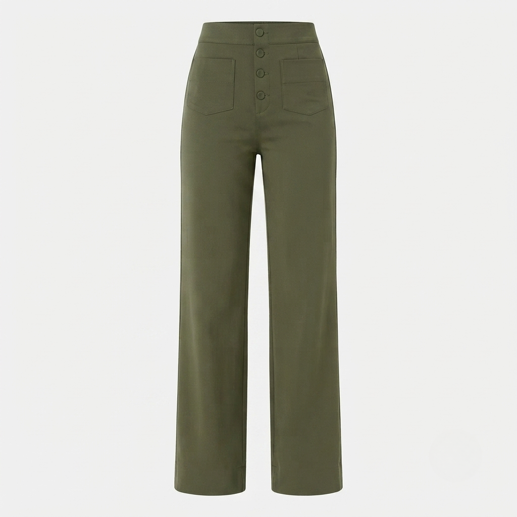 Women’s High Waist Wide Leg Trousers