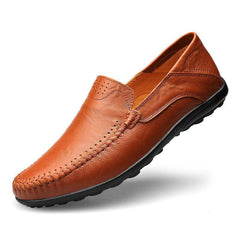 Men’s Leather-Look Loafers