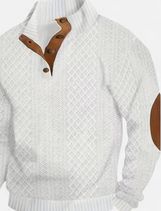 Men’s Textured Knit Pullover