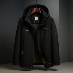 Halston Down Men's Jacket - Black