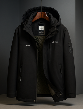 Halston Down Men's Jacket - Black