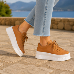 Women’s Lace-Up Chunky Platform Trainers