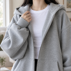 Amandine-Hope Oversized Women's Hoodie - detail image 3