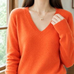 Evadne V Neck Women's Sweater - detail image 7