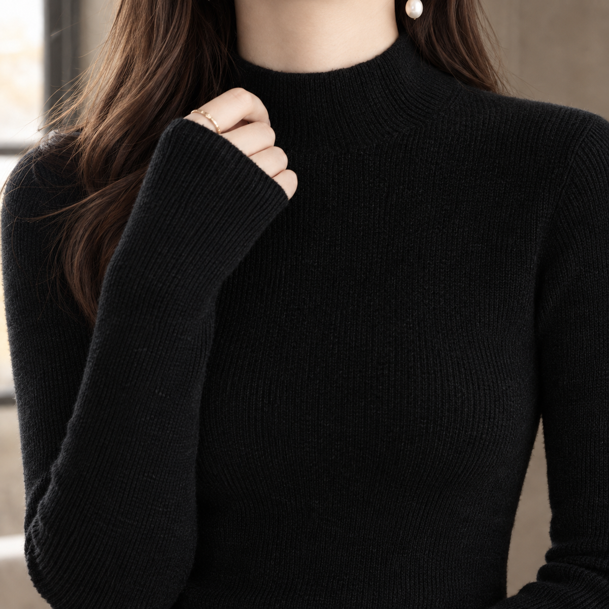 Sabine-Marie Soft Knit Women's Sweater - detail image 7