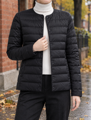Oriane-Skye Quilted Women's Jacket - Black
