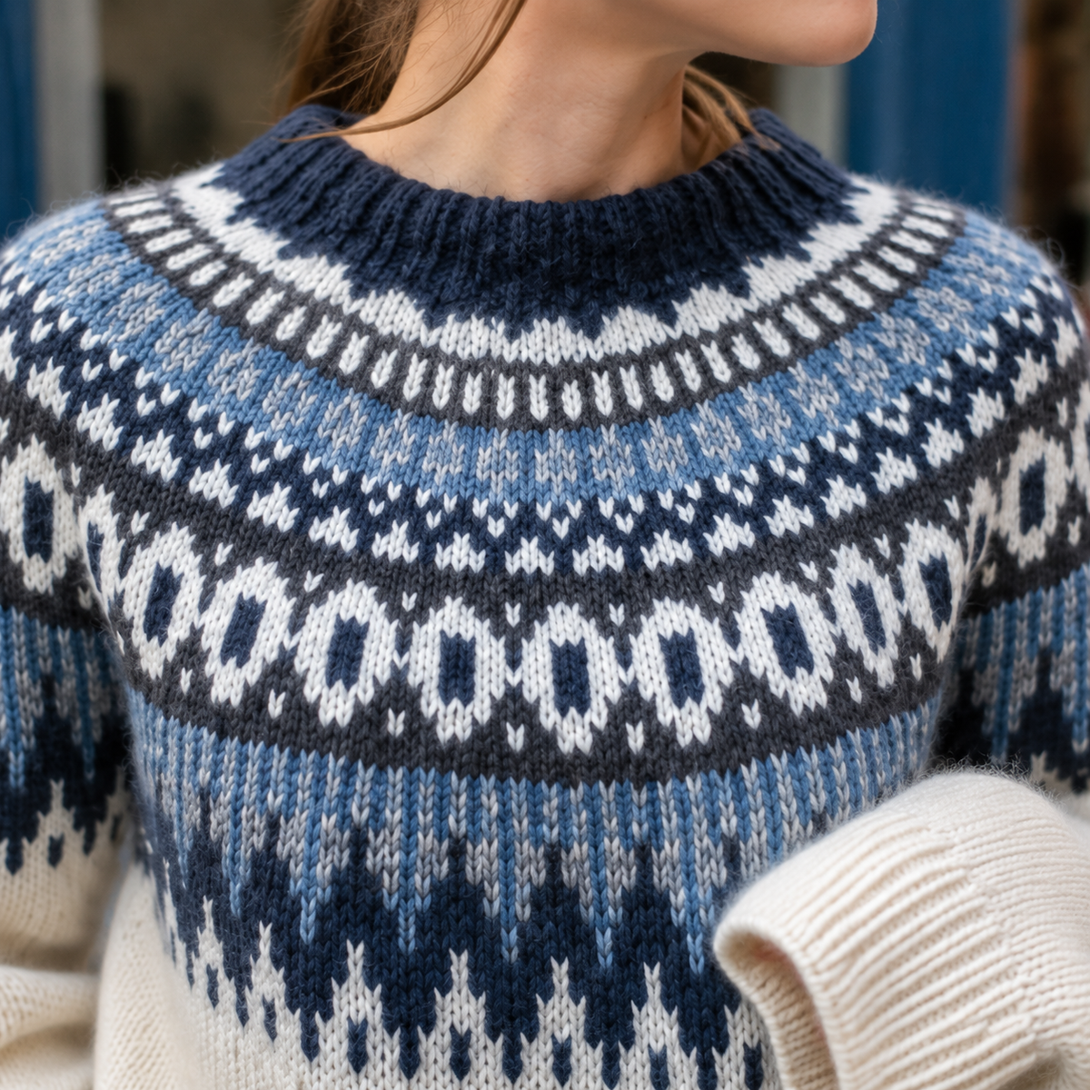 Women’s Fair Isle Yoke Knit Jumper