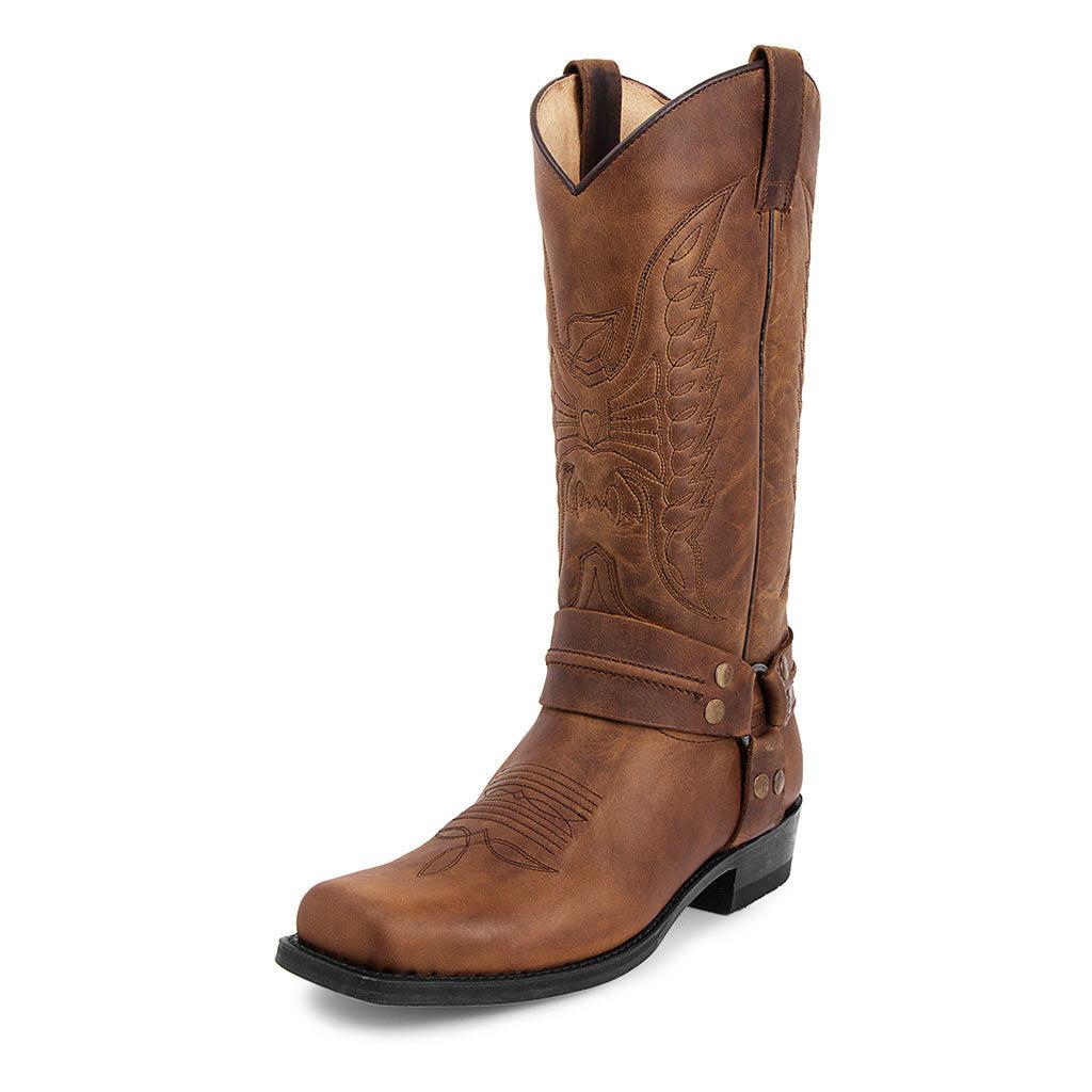 Men’s Square Toe Western Cowboy Boots