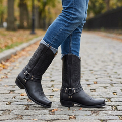 Men’s Square Toe Western Cowboy Boots
