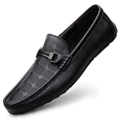 Men’s Patterned Slip-On Loafers